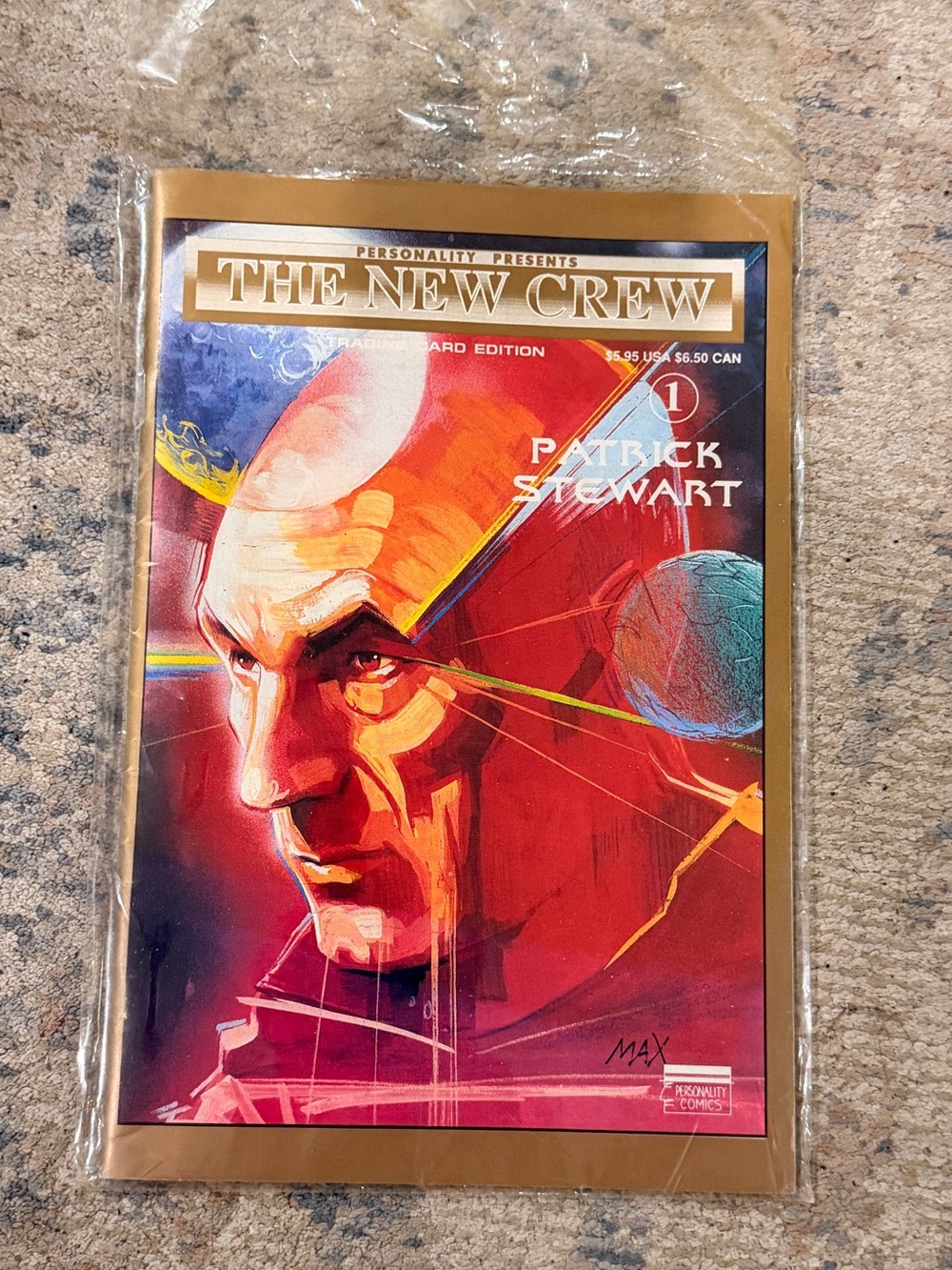 The New Crew Collector Comic - Red Cover new In plastic